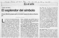 El esplendor del símbolo  [artículo] Ana María Larraín.