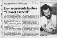 Hoy se presenta la obra "El tarot esencial"  [artículo].