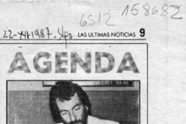 Agenda  [artículo].