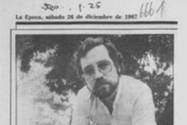 Un Poeta joven que ya no lo es tanto