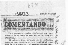 Comentando --  [artículo] A. P.