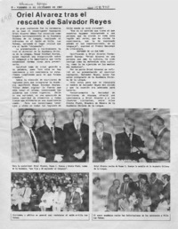 Oriel Alvarez tras el rescate de Salvador Reyes  [artículo].