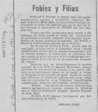 Fobias y Filias