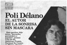 Poli Délano el autor de la sonrisa sin máscara