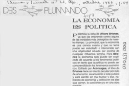 La Economía es política  [artículo].