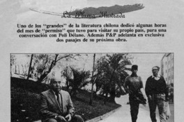 Un mes para Fernando Alegría