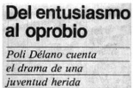 Del entusiasmo al oprobio