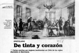 De tinta y corazón  [artículo] Jaime Quezada.