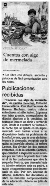 Publicaciones recibidas