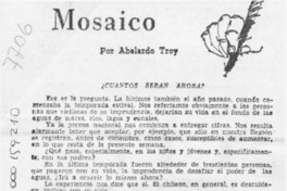 Mosaico  [artículo] Abelardo Troy.