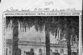 Permanencia de Nicolás Palacios  [artículo] José Vargas Badilla.