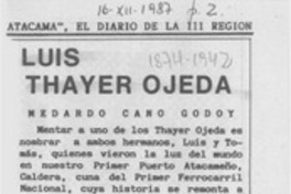 Luis Thayer Ojeda