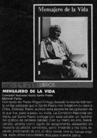 Mensajero de la vida  [artículo].
