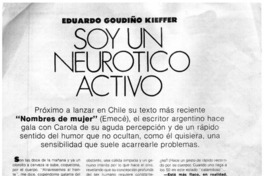 Soy un neurótico activo
