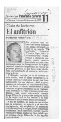 El anfitrión Hernán Poblete Varas.