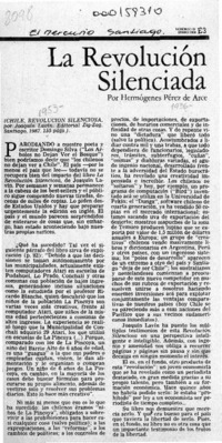 La revolución silenciada  [artículo] Hermógenes Pérez de Arce.
