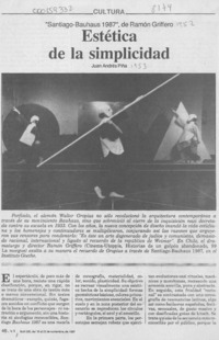 Estética de la simplicidad