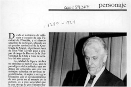 Juan de Dios Vial Larraín  [artículo].