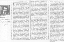 Jorge Edwards, vera efigie