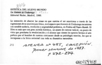Estética del Nuevo Mundo  [artículo] Antonio Campaña.