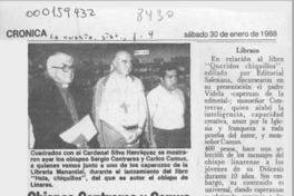 Obispos Contreras y Camus como tablas con Cardenal  [artículo].