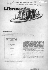 La boca oriental del Estrecho de Magallanes  [artículo] C. C. N.