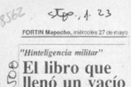 El Libro que llenó un vacío