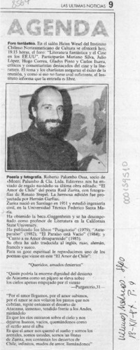 Agenda  [artículo].