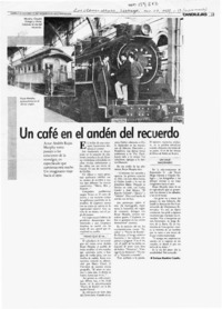Un café en el andén del recuerdo  [artículo] Enrique Ramírez Capello.