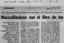 Maravillándose con el libro de las maravillas  [artículo] Manuel Peña Muñoz.