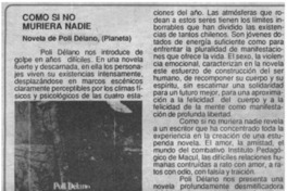 Como si no muriera nadie