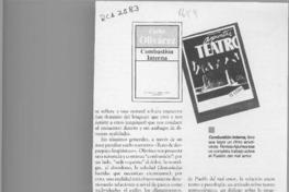 Combustión interna  [artículo] E. G.