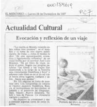 Evocación y reflexión de un viaje  [artículo].