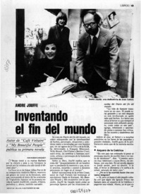 Inventando el fin del mundo  [artículo] Roberto Brodsky.