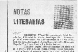 Notas literarias