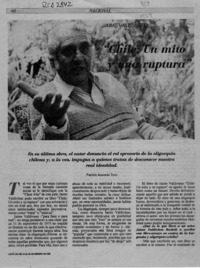 "Chile, un mito y una ruptura"