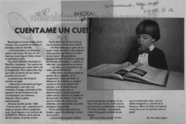 Cuéntame un cuento  [artículo] Ana María Egert.