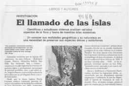 El llamado de las islas  [artículo] Jaime Quezada.