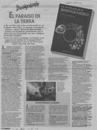 El Paraíso en la tierra  [artículo].