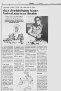 Vida y obra del dibujante Palomo, América Latina es una historieta  [artículo] Hernán Vidal.
