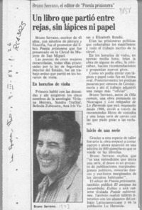 Un Libro que partió entre rejas, sin lápices ni papel  [artículo].