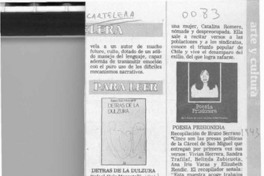 Cartelera  [artículo].