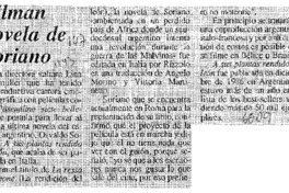 Filman novela de Soriano  [artículo].