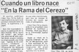Cuando un libro nace "En la Rama del Cerezo"  [artículo].