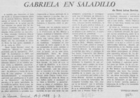 Gabriela en Saladillo