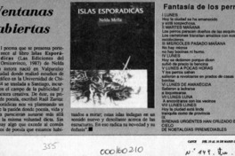 Ventanas abiertas  [artículo].