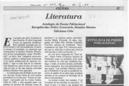 Literatura  [artículo] E. S.
