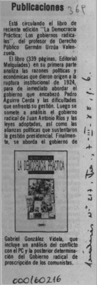 Publicaciones  [artículo].