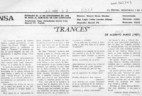 "Trances"  [artículo] Carlos René Correa C.