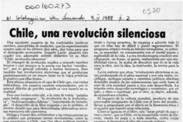 Chile, una revolución silenciosa  [artículo].